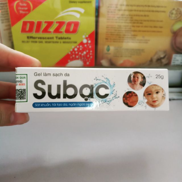 Su bạc-gel làm sạch da