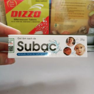 Su bạc-gel làm sạch da