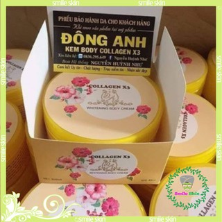 (100% CHÍNH HÃNG) KEM BODY COLLAGEN X3 TRẮNG MỊN 300G