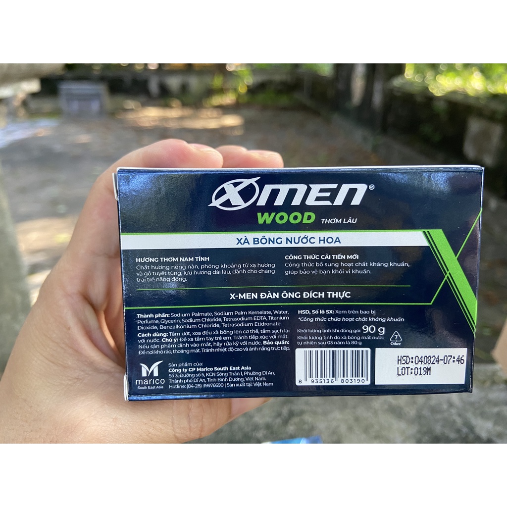 XÀ BÔNG NƯỚC HOA XMEN FOR BOSS 75G