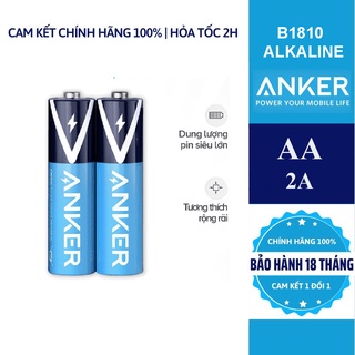 Pin tiểu Anker  AA 2A To Alkaline  - B1810 thay điều khiển đồ chơi chuột bluetooth