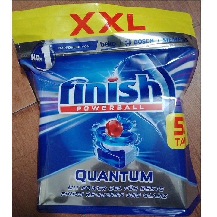 Viên rửa chén Finish Quantum