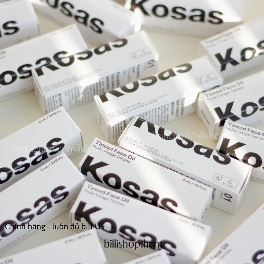 Serum dưỡng da có màu Kosas Tinted Face Oil tone 01 | BigBuy360 - bigbuy360.vn