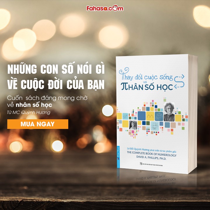 Sách - Thay đổi cuộc sống với Nhân Số Học - Lê Đỗ Quỳnh Hương - FirstNews | WebRaoVat - webraovat.net.vn