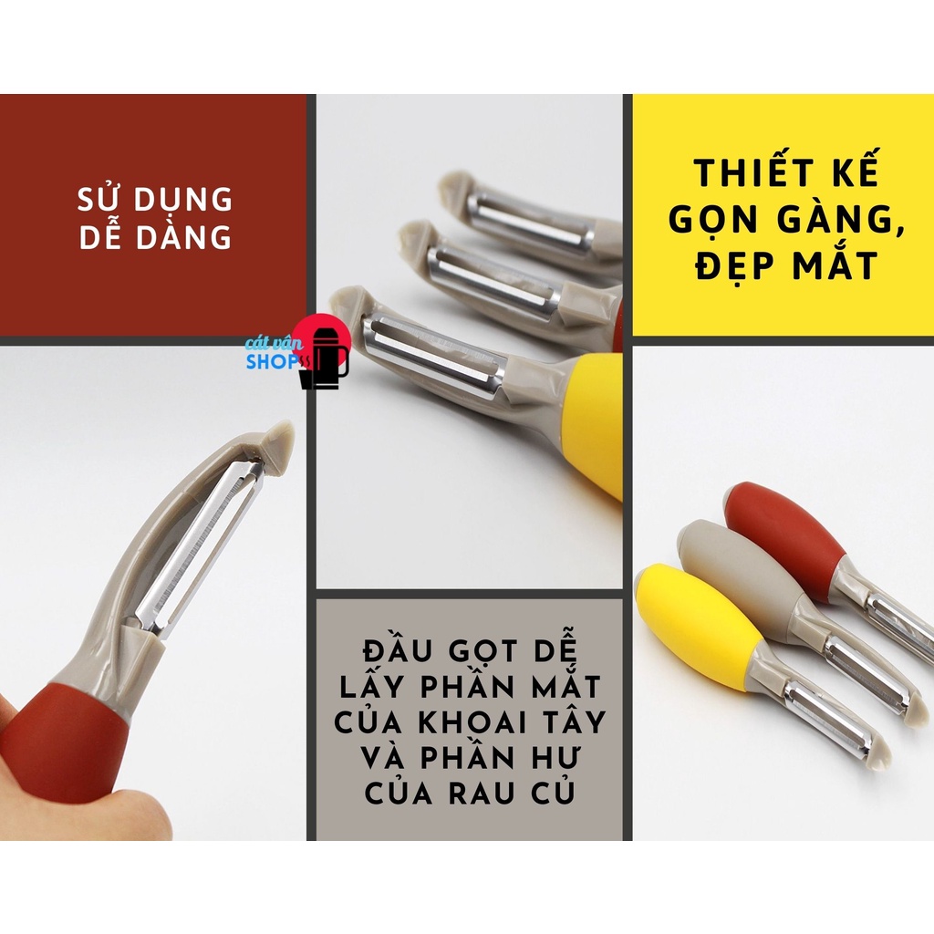 Dao bào kiểu chữ I , chữ Y, Cọ phết dầu hiệu Lock&Lock lưỡi dao bằng thép không gỉ - LOL123 LOL124 LOL125 LO127