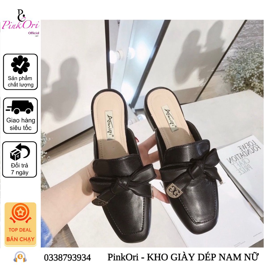 Mã GYC - Giày Sục Nơ MiOR - PinkOri