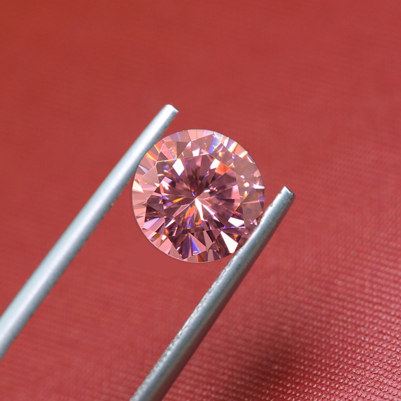Đá Sapphire Hồng Tự Nhiên Dùng Làm Trang Sức DIY