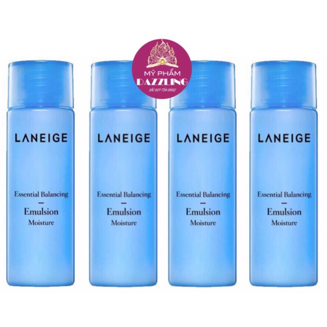 Combo 4 Chai Sữa Dưỡng Laneige Emulsion 25ml