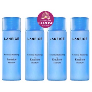 Combo 4 Chai Sữa Dưỡng Laneige Emulsion 25ml