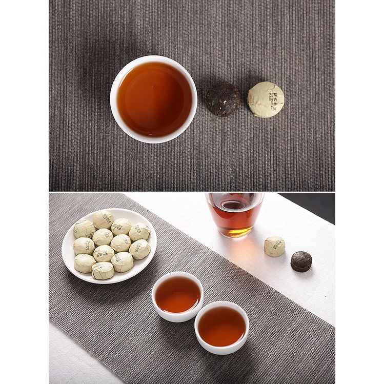 Trà Phổ Nhĩ Chín Vân Nam Hương Nếp (01 Viên Dùng Thử)