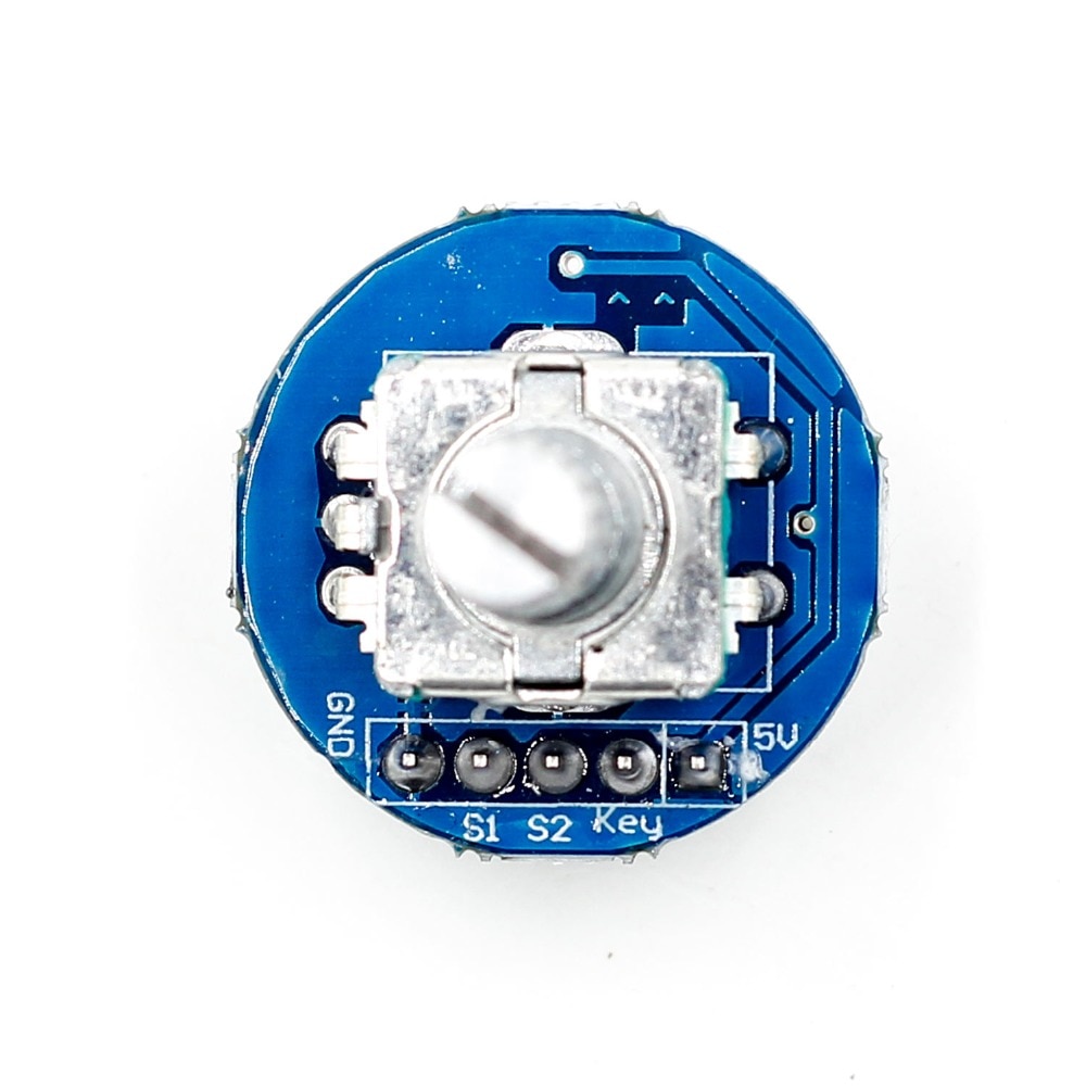 Rotary Encoder Module for Arduino Brick Sensor Development Round Audio Rotating Potentiometer Knob Cap