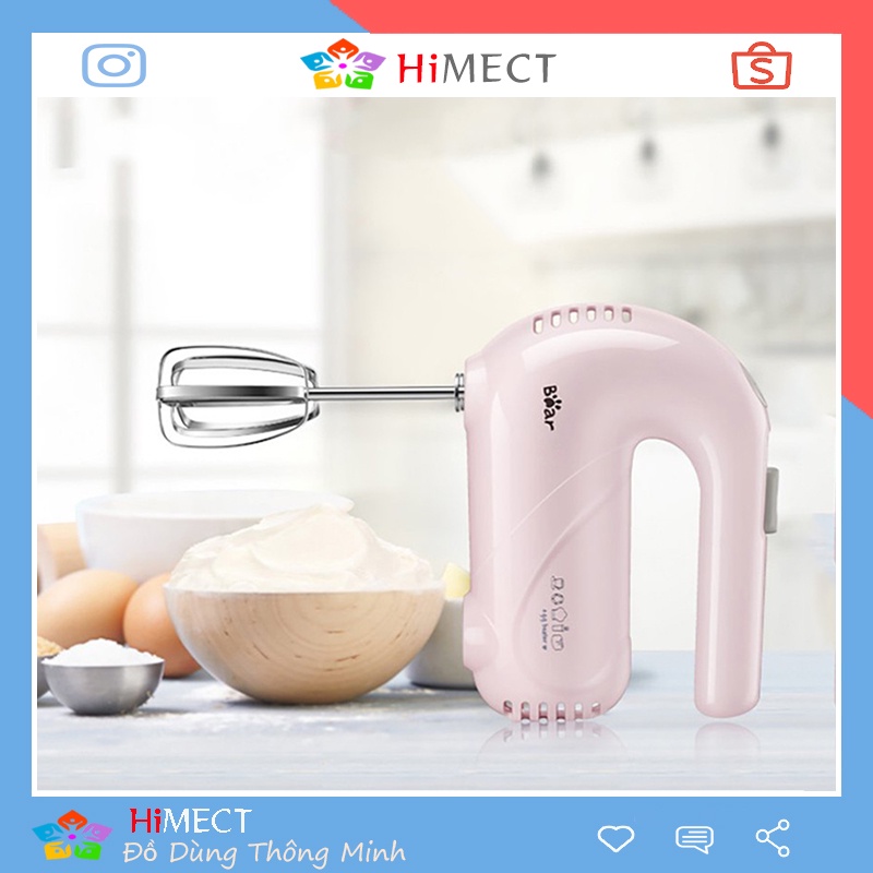 Máy Đánh Trứng Cầm Tay Mini Đẹp Đa Năng Bear A01G1 - HiMect