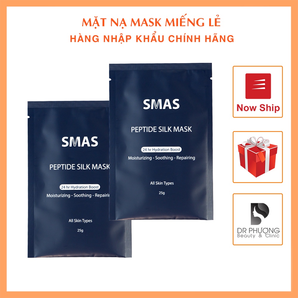 [CHÍNH HÃNG] MẶT NẠ SMAS PEPTIDE 24H MẶT NẠ PHỤC HỒI DA