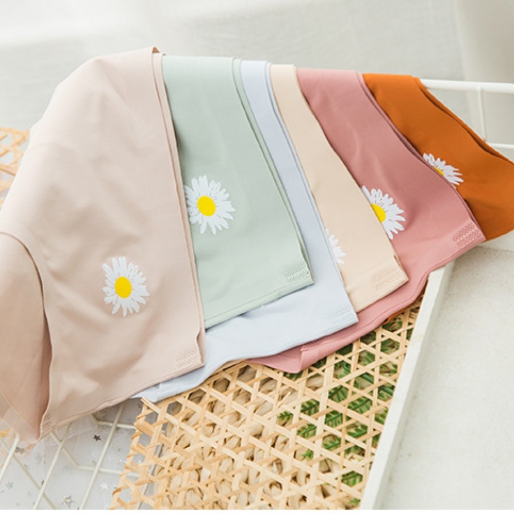 Quần Lót Su Hoa Cúc Ko Viền, Chất Su Loại 1, Hàng Quảng Châu 100%, Co Giản Mền Nhẹ, Đáy 2 Lớp Thoáng Khí Kháng Khuẩn | BigBuy360 - bigbuy360.vn