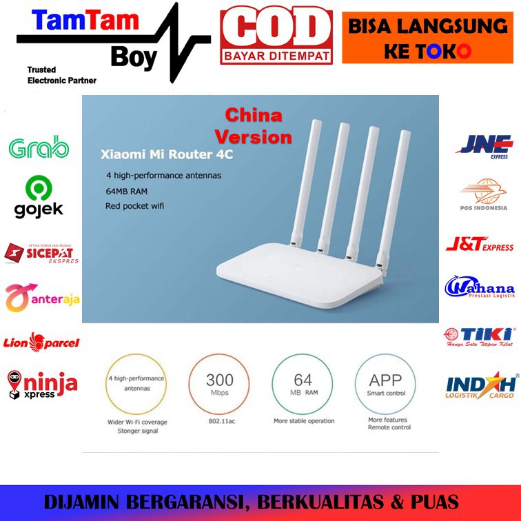 Bộ Khuếch Đại Tín Hiệu Wifi Xiaomi 4C 2.4Ghz Phiên Bản Trung Quốc