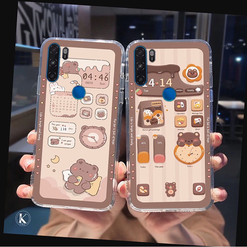 Ốp lưng Vsmart Active 1 / Active 1 Plus / Active 1+ / Active 3 gấu,thỏ trắng , đồng hồ dễ thương cute cực đẹp