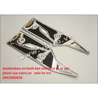Gác chân trước air blade 2016 inox