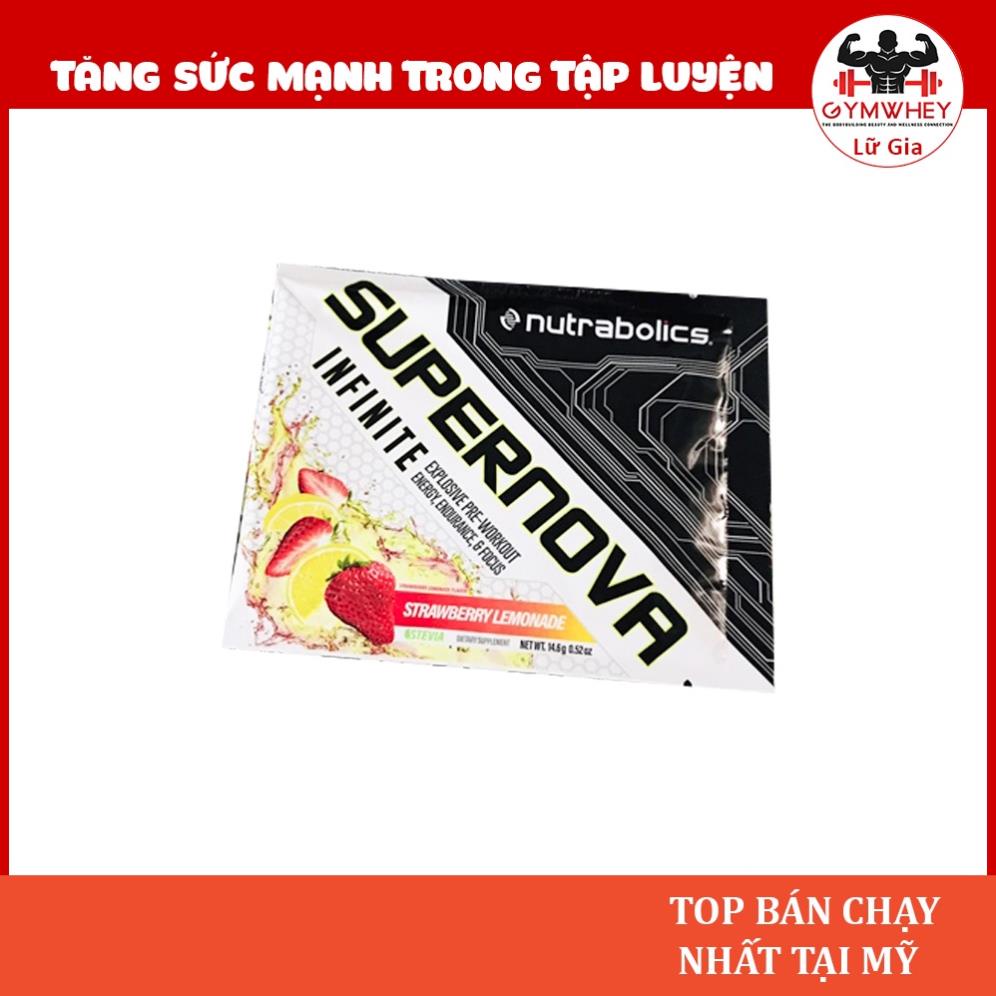 SAMPLE Dùng Thử Tăng Sức Mạnh BiotechUSA SUPERNOVA PRE WORKOUT - 1 Lần Dùng