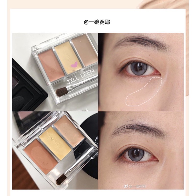Che khuyết điểm jill lên chuẩn tmall bảng 3 ô tiện ích, che quầng thâm, mụn đỏ | BigBuy360 - bigbuy360.vn