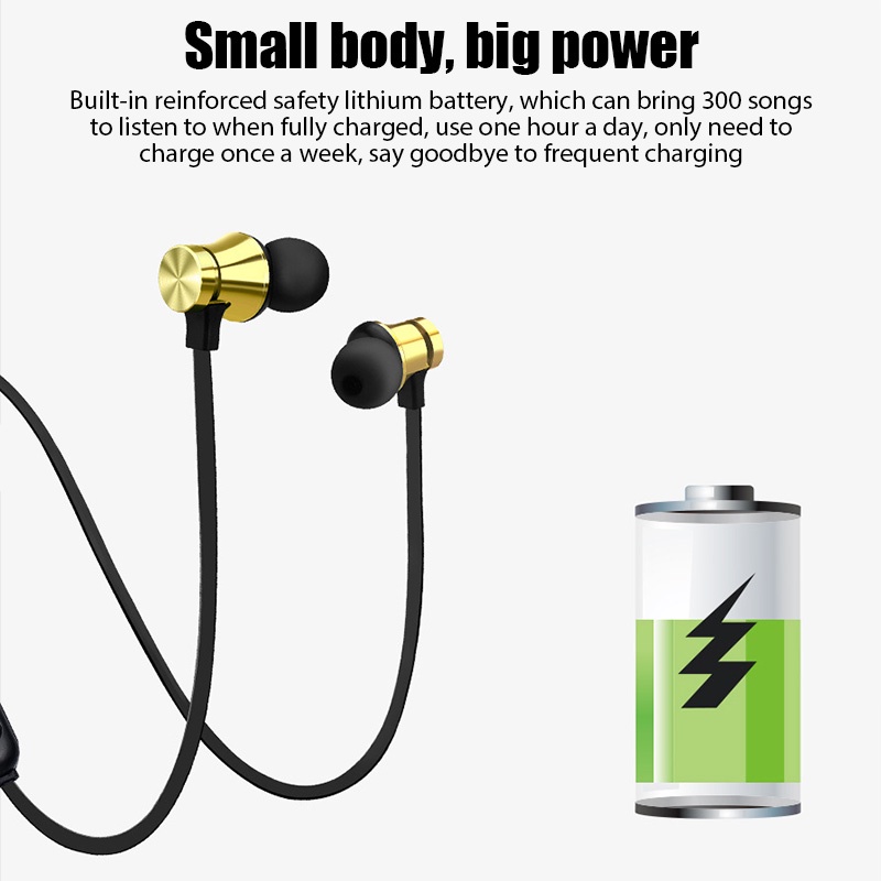Tai Nghe Nhét Tai Bluetooth Từ Tính XT11 Chống Mồ Hôi Âm Thanh Siêu Trầm Cho Tất Cả Các Dòng Điện Thoại Thông Minh