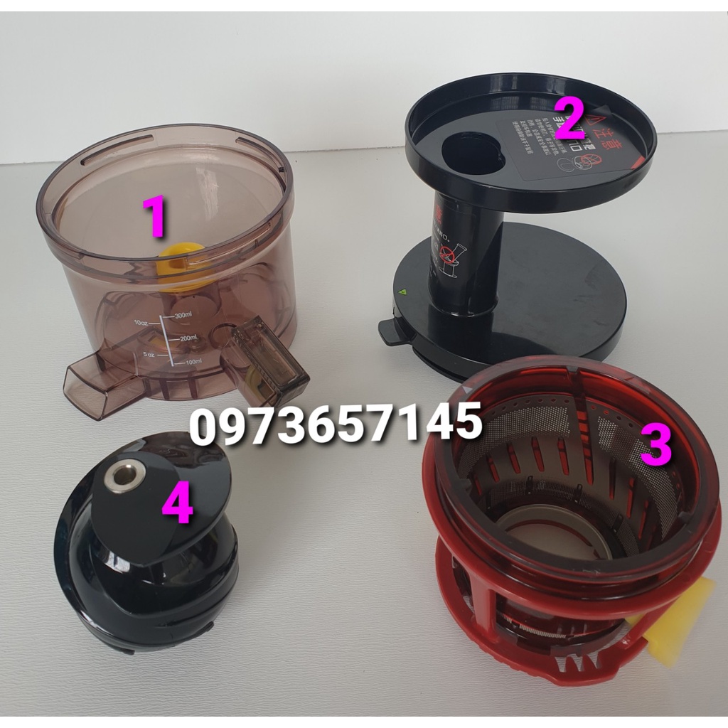 Linh kiện - Phụ kiện máy ép chậm SAVTM Je07 hàng tách bộ chính hãng