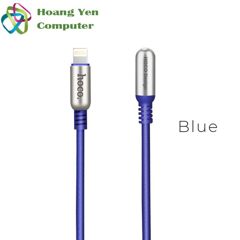 Cáp Sạc IPHONE Hoco U17 Capsule Cho IPhone IPad Dài 1.2M - BH 1 Năm (MÀU SĂC NGẪU NHIÊN)  - chuyensiphukien1