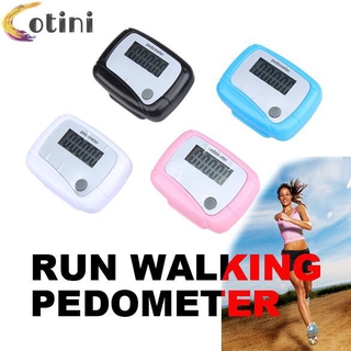 Cotini LCD Electronic Digital Pedometer Calories Walking Distance Movement Counter