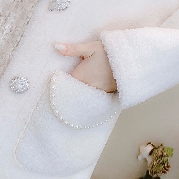 Áo Khoác Len Lông Cừu Hai Mặt Dày Dặn Dễ Phối Đồ Thời Trang 2021 Dành Cho Nữ 2021 | BigBuy360 - bigbuy360.vn