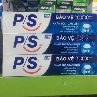 Kem đánh răng ps 123 180g