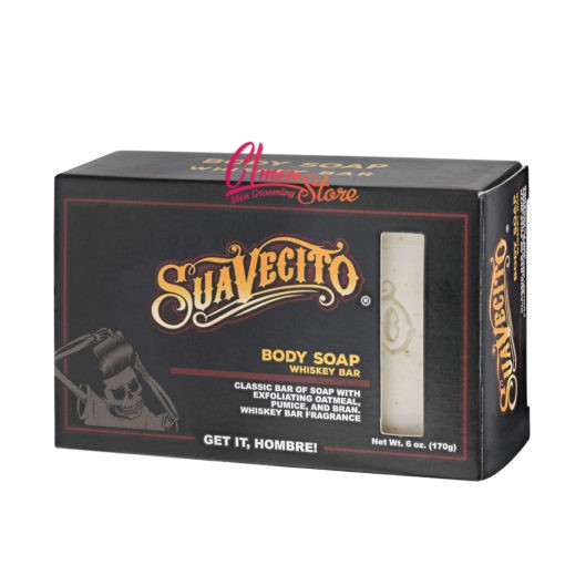 Thanh xà phòng tắm Suavecito Body Soap – Whiskey Bar