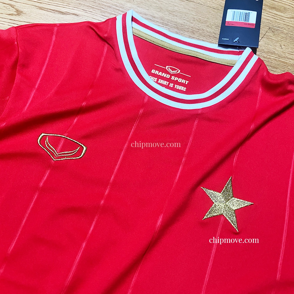 Bộ áo bóng đá Việt Nam Fan mùa giải mới 2022 đỏ sân nhà Thái cao cấp