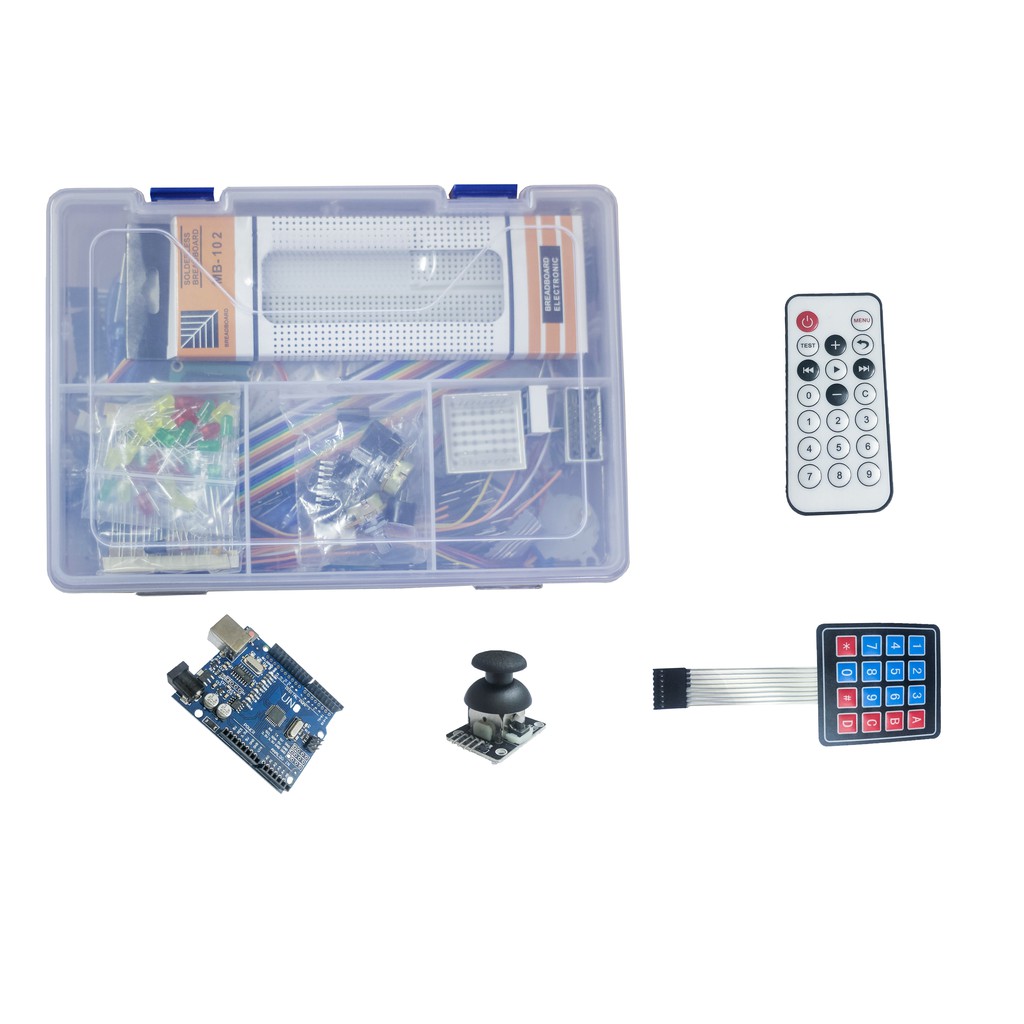 Bộ Kit Arduino Uno R3 Full V3 giá rẻ  (bản đầy đủ nhất)