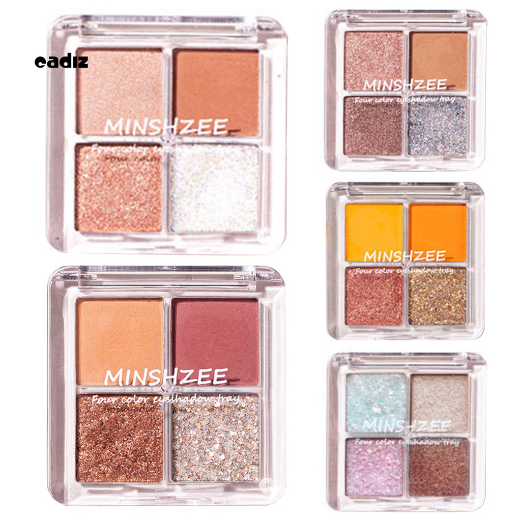 Bảng Phấn Mắt Tông Lì Và Kim Tuyến Lấp Lánh Trang Điểm Chuyên Nghiệp Mờ /