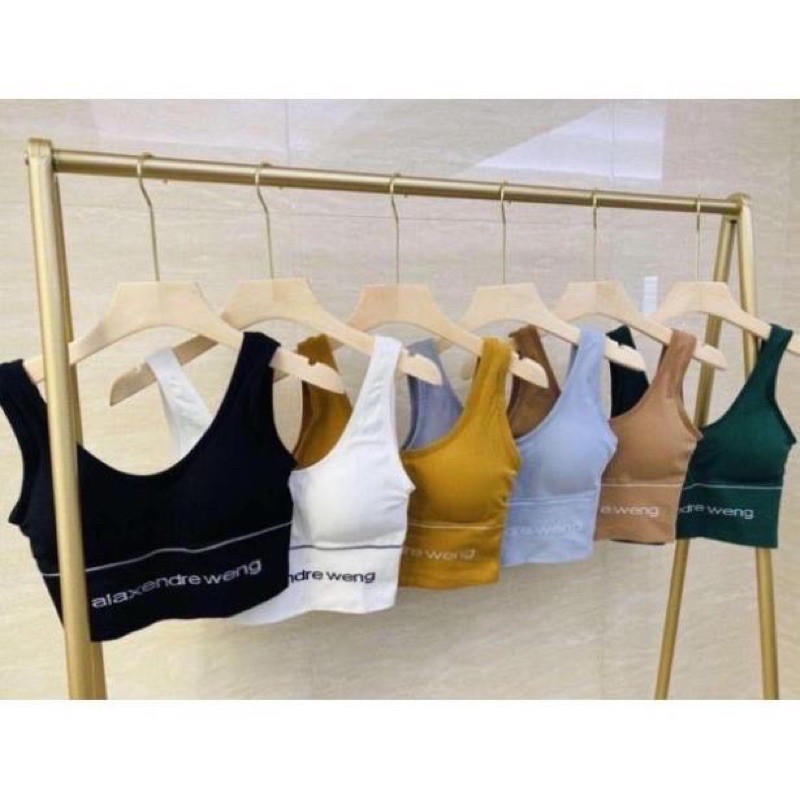 Áo Tập ❤️FREESHIP❤️ Áo Bra Thể Thao Alexander Cotton Tăm Mới Trang Storeee | BigBuy360 - bigbuy360.vn