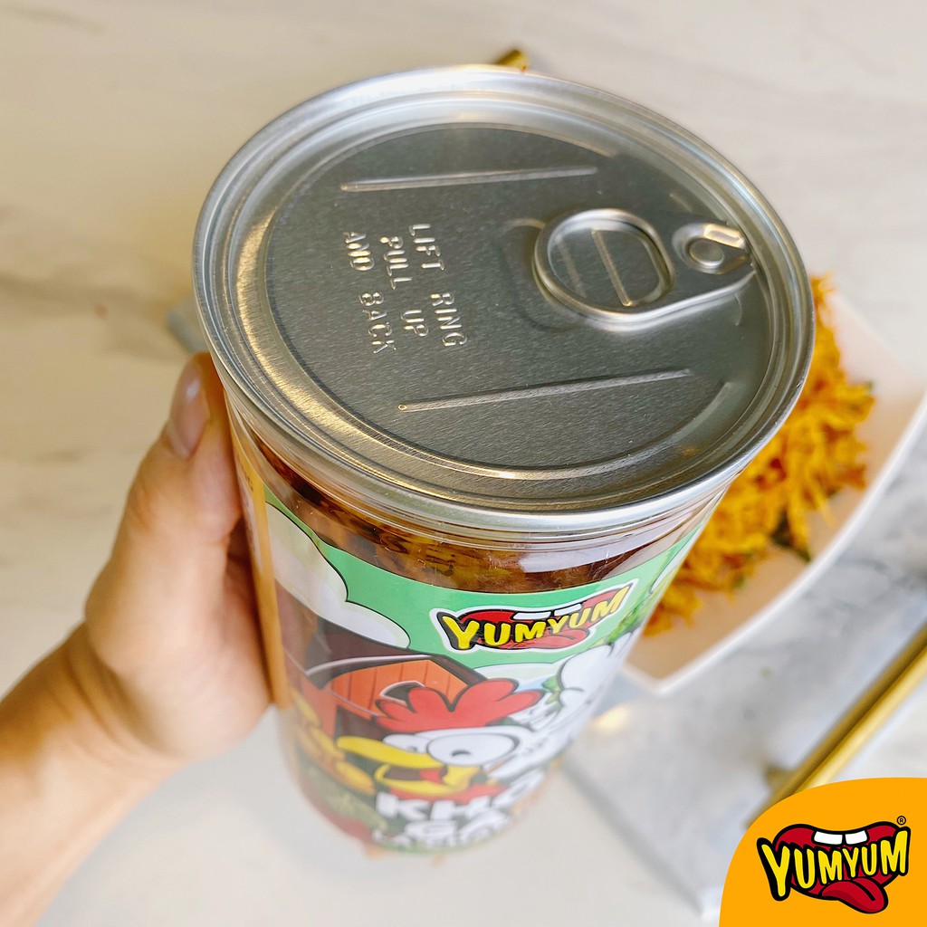 Khô gà lá chanh Yumyum 300gr ăn vặt siêu ngon | BigBuy360 - bigbuy360.vn