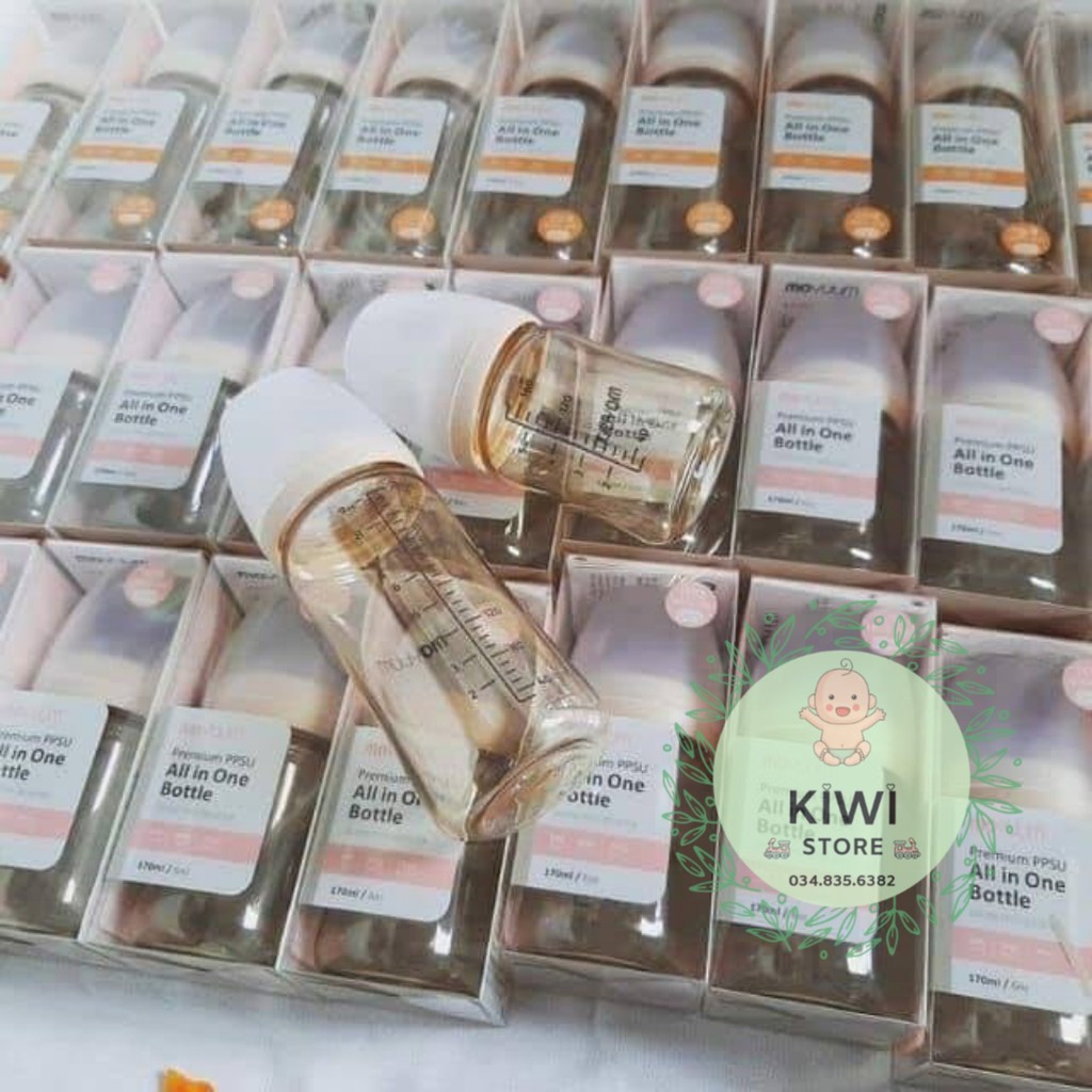 Bình sữa Moyuum Hàn Quốc 170ml/270ml có đổi núm