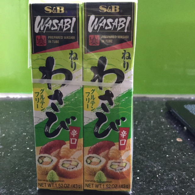 Mù tạt wasabi S&B 43g xuất xứ Nhật Bản