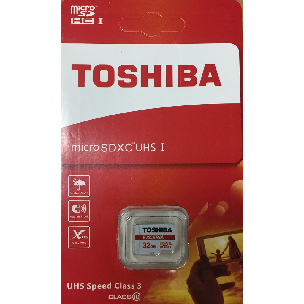 Thẻ nhớ Toshiba 32GB - Micro SDHC Toshiba Exceria 32GB | BigBuy360 - bigbuy360.vn