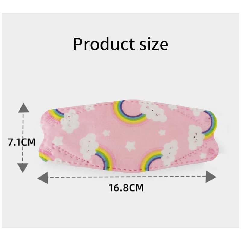 KHẨU TRANG 4 LỚP KF94 TRẺ EM - gói 10 chiếc | BigBuy360 - bigbuy360.vn