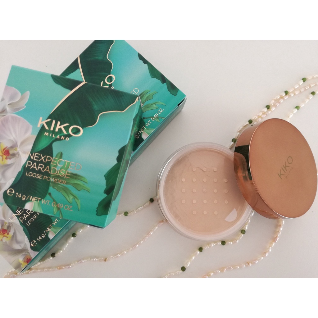 Phấn phủ dạng bột Kiko Unexpected Paradise Loose Powder