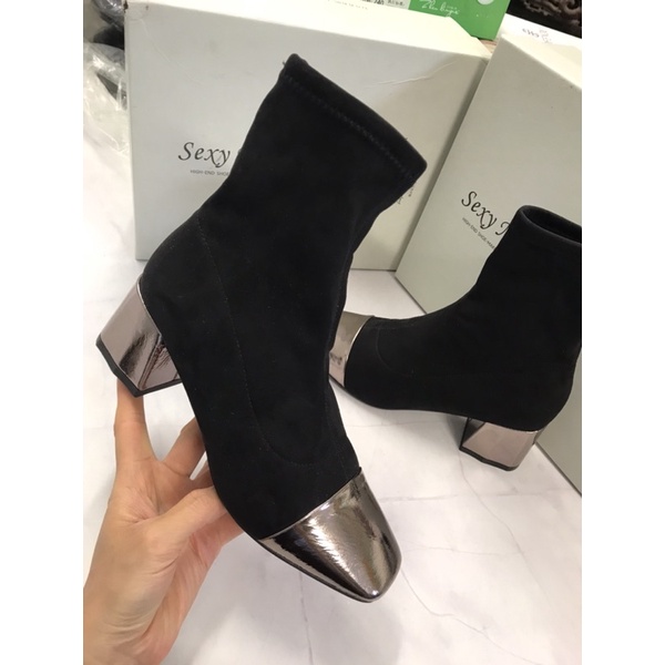 Boot siêu xịn da mềm lót lông siêu êm