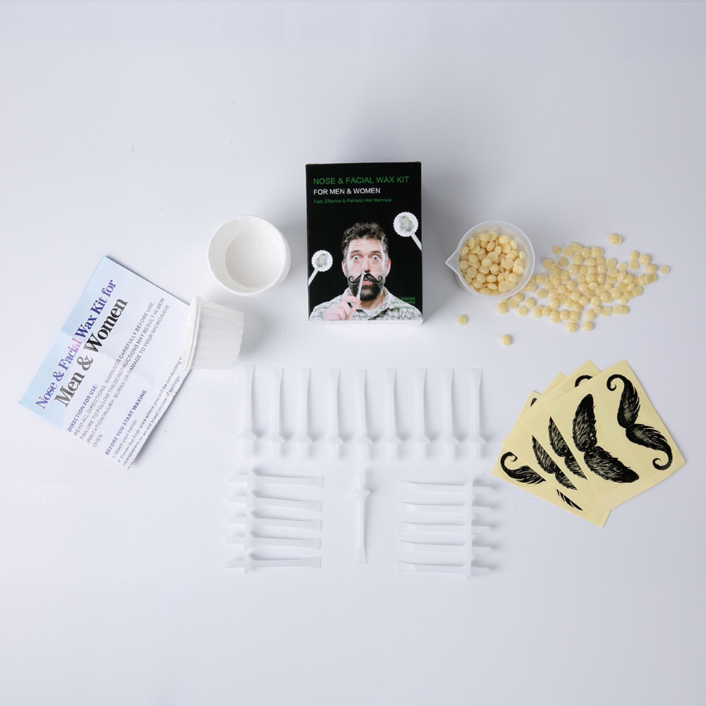 [Hàng mới về] Bộ sáp nhổ lông mũi không đau tiện dụng cho nam wowwi | BigBuy360 - bigbuy360.vn