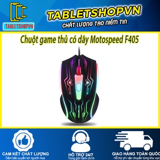 Chuột game thủ Motospeed F405 Optical Gaming Mouse 1600 DPI
