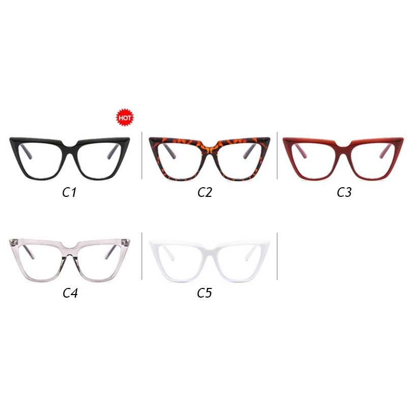 Kính Mát Gọng Mắt Mèo Chống Ánh Sáng Xanh Dành Cho Nam Và Nữ