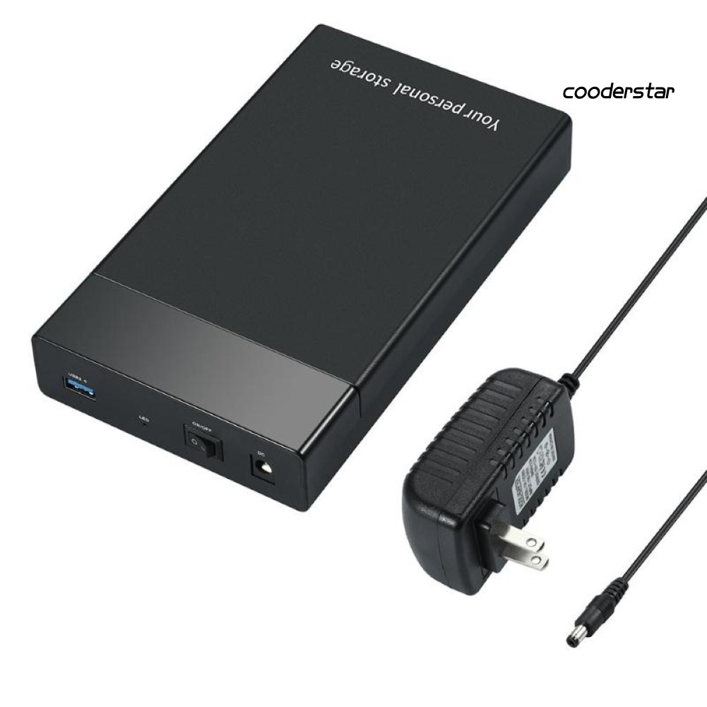 COOD-st 3.5 Inch SATA USB 3.0 5Gbps Mobile Hard Disk with LED Indicator for Computers