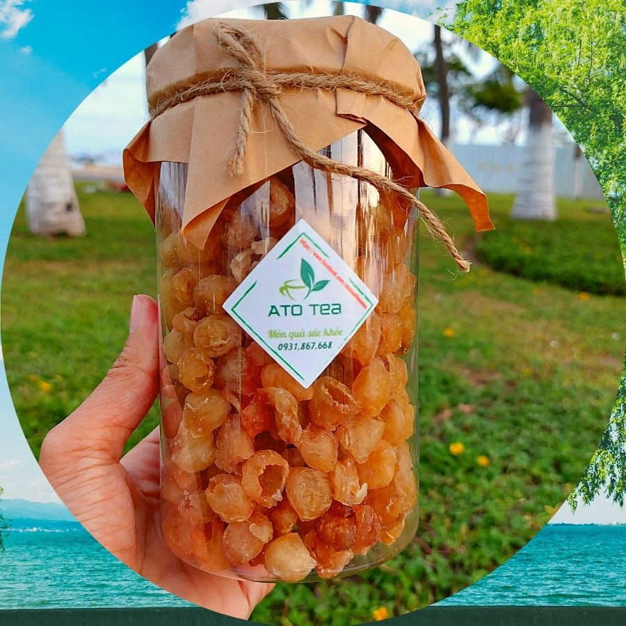 Long nhãn khô, nhãn nhục Hưng Yên hàng đẹp thơm ngon-  trà hoa thảo mộc Đà Nẵng - Ato trà - dùng nấu chè, trà hay ăn vặt