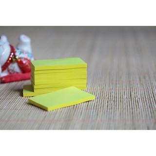 Combo 10 Xấp Giấy Note Màu Vàng 75 x 50 mm
