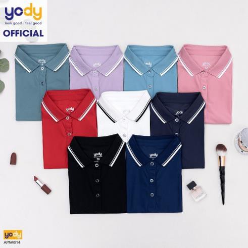 Áo Thun Polo Yody nữ local brand chất vải cotton, form dáng trẻ trung, áo phông cở bẻ công sở APN4014 | BigBuy360 - bigbuy360.vn