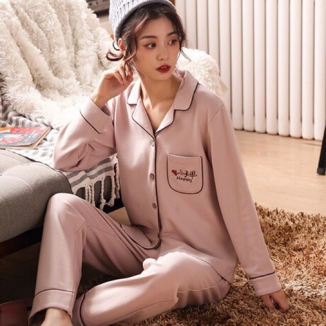 Bộ Pijama bộ mặc nhà dài tay cao cấp Noble Pijama