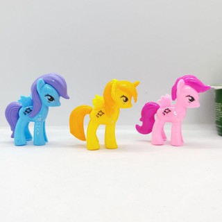 Phụ kiện bánh sinh nhật bánh kem - SET 3 NGỰA PONY trang trí bánh